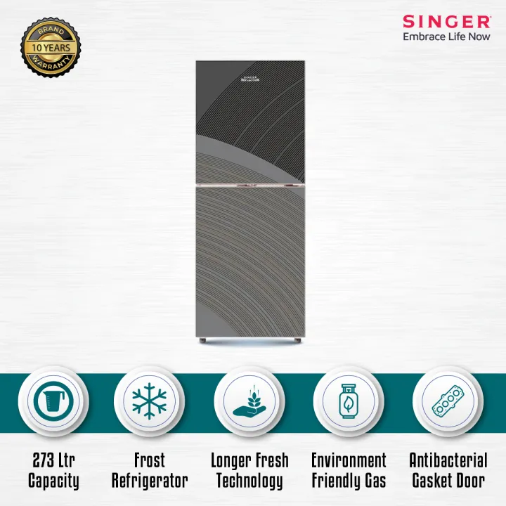 Singer-BCD-273R-BG-Refrigerator